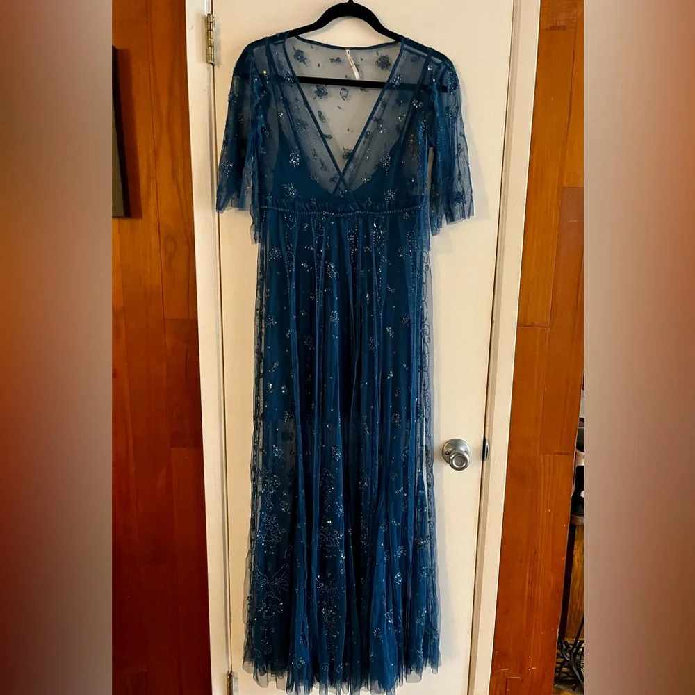 Free People Sascha Sequin Maxi Dress - Picture 3 of 10